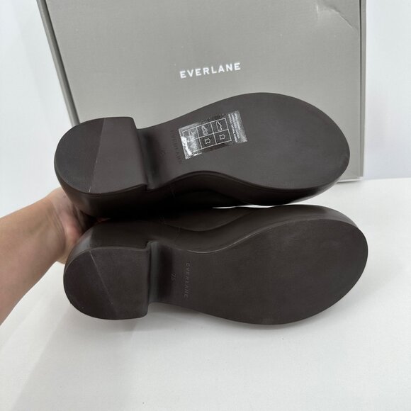 Everlane The Puffa Boot in Dark Brown sz 7.5 Chelsea Ankle 3.25" Chunky Platform - Picture 10 of 10